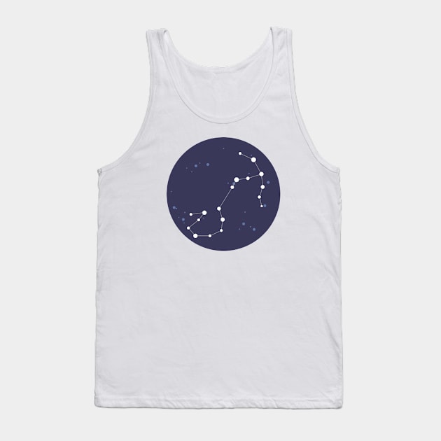 Scorpio Constellation Tank Top by aglomeradesign